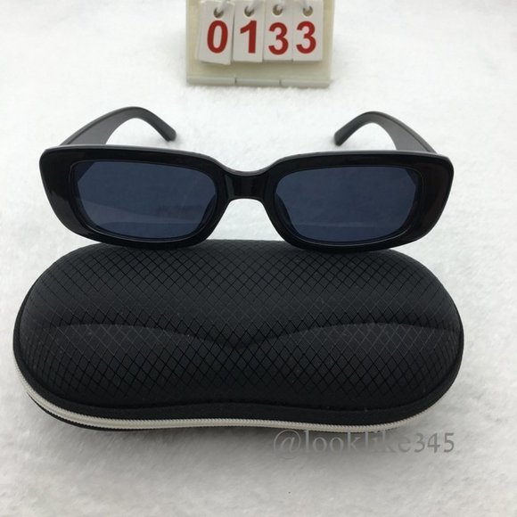 Black Frame Black Grey Lens Sunglasses - Picture 4 of 5